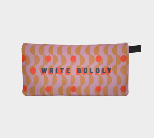 Write Boldly Pencil Case