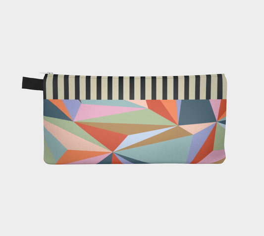 Modern Geometric Pencil Case
