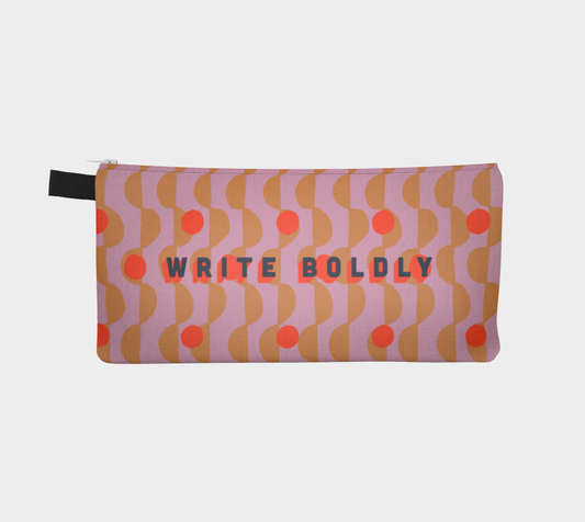 Write Boldly Pencil Case