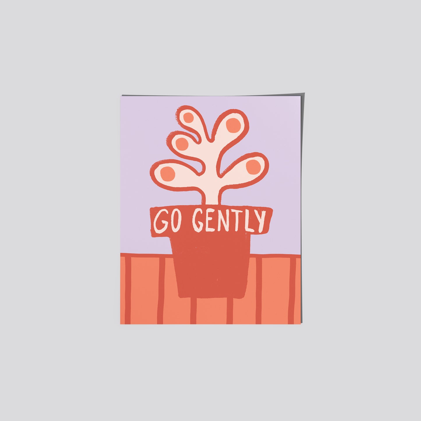 Go Gently Art Print