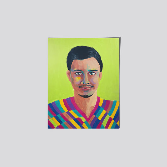 Portrait of a Young Man Art Print