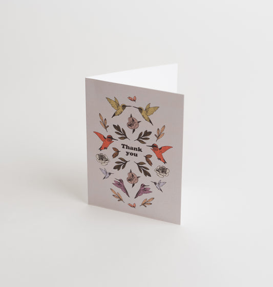 Thank You Botanical Card