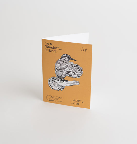 To A Wonderful Friend Stationery Card