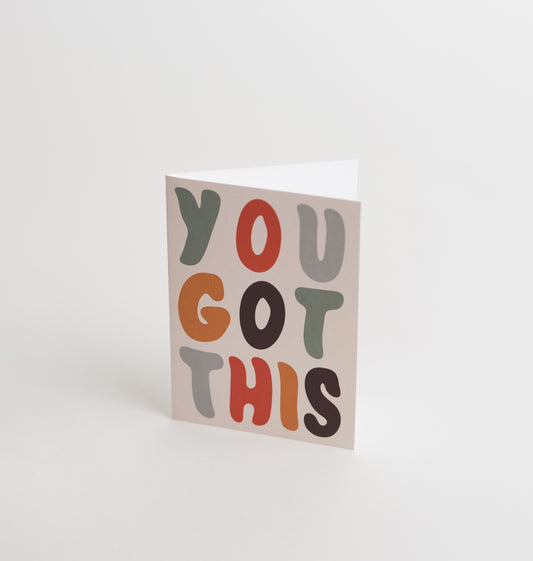 You Got This Stationery Card