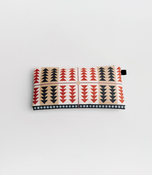 Whimsical Triangles Pencil Case