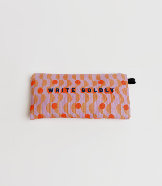 Write Boldly Pencil Case