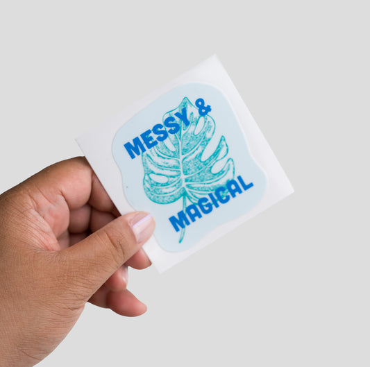 Messy & Magical Permanent Sticker