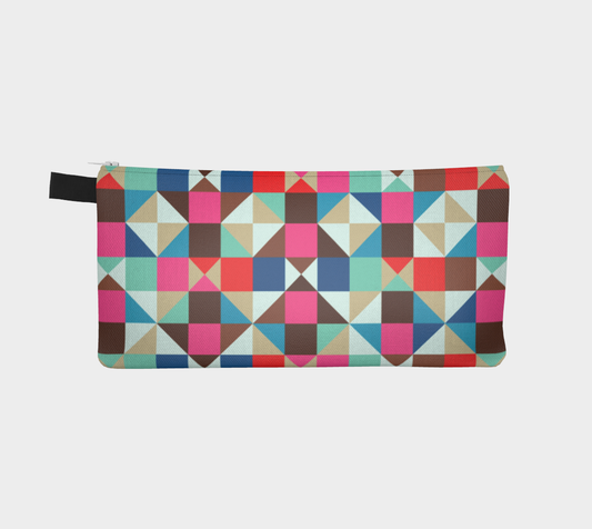 Bold Geometry Pencil Case